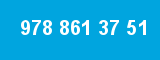 978 861 37 51 978 861 37 51